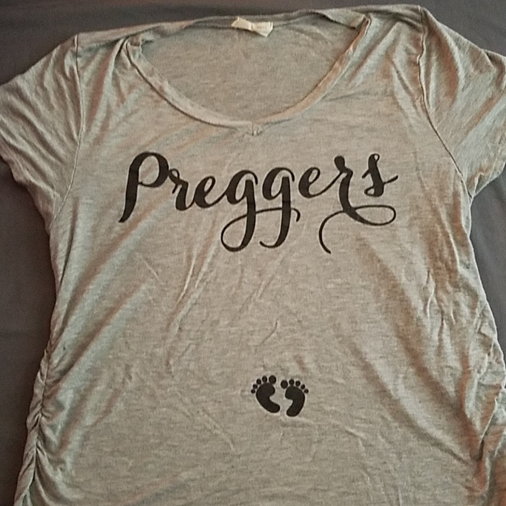 Size large maternity shirt